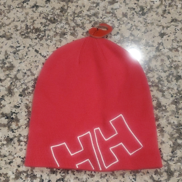 Helly Hansen Accessories - Helly Hansen Kids Red Knit Hat